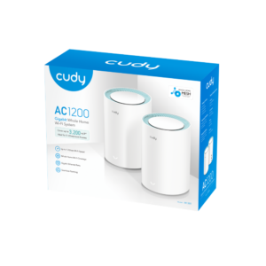 Cudy M1300 Mesh WiFi AC1200 Router Gigabit Port | 2Pack