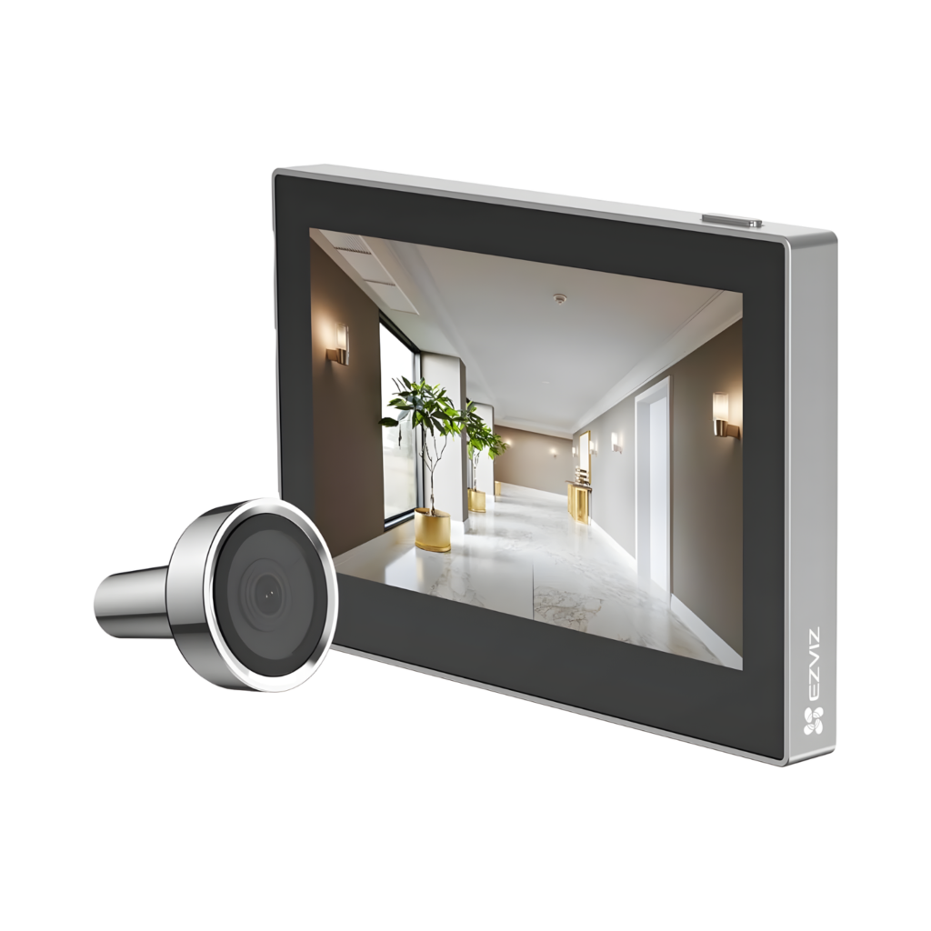 EZVIZ HP2 Smart Door Viewer Kamera Pintu 1080P Kamera Lubang Pintu Layar 4.3 Inch WiFi Monitoring