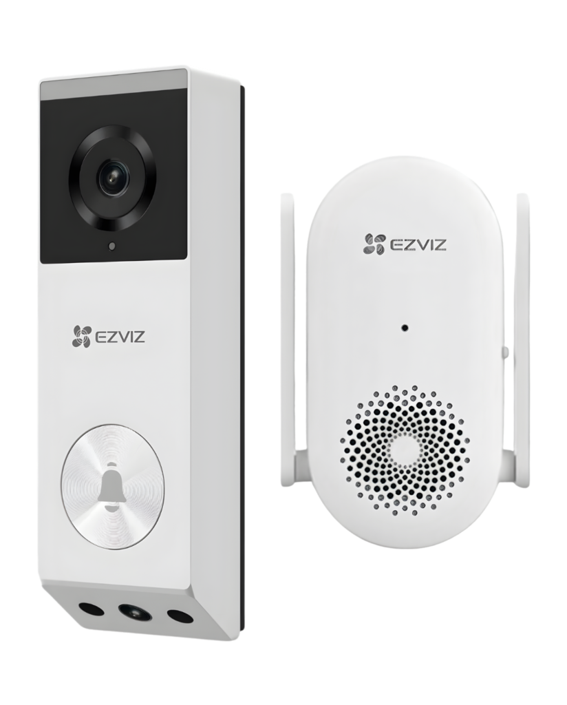 EZVIZ EP3x Video Doorbell Dual Kamera 2K Smart Doorbell Wireless AI Radar Detection Support 512GB