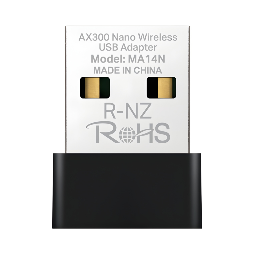 Mercusys MA14N USB WiFi 6 Adapter AX300 Nano USB WiFi Adapter AX300 Nano WiFi 6 2.4GHz
