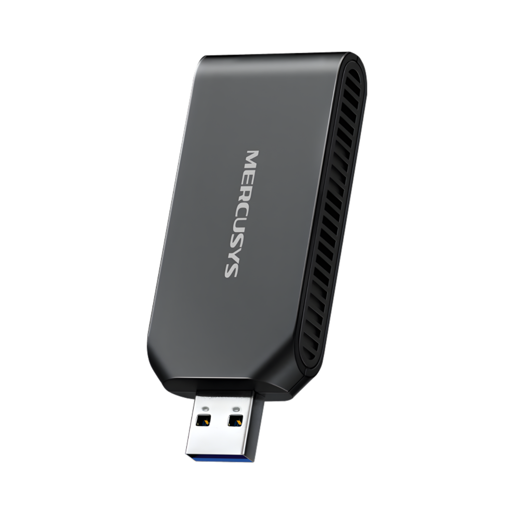 Mercusys MA70XM USB WiFi 6 Adapter AX1800 USB WiFi Adapter AX1800 Dual Band USB 3.0 WPA3