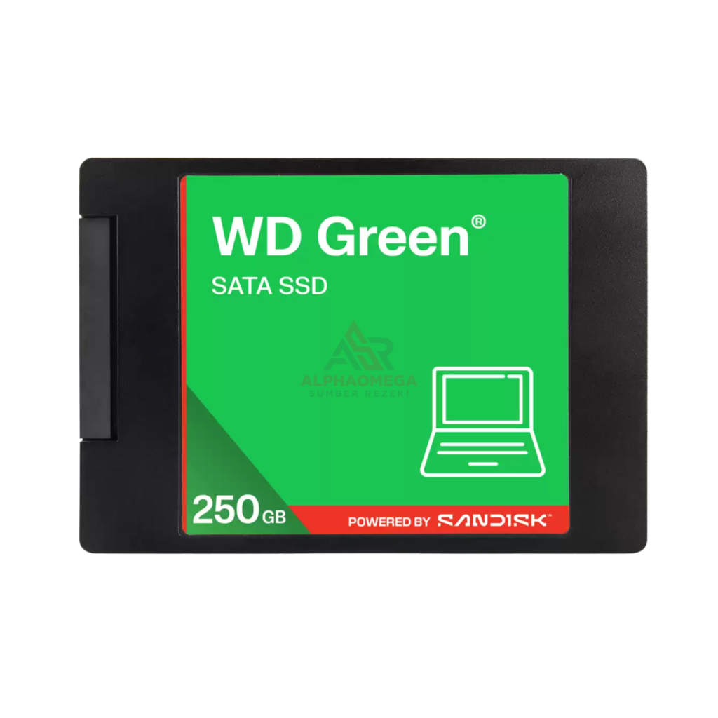 WD Green SATA 2.5 Inch SSD 250GB SR545/SW80MB/s Internal Original