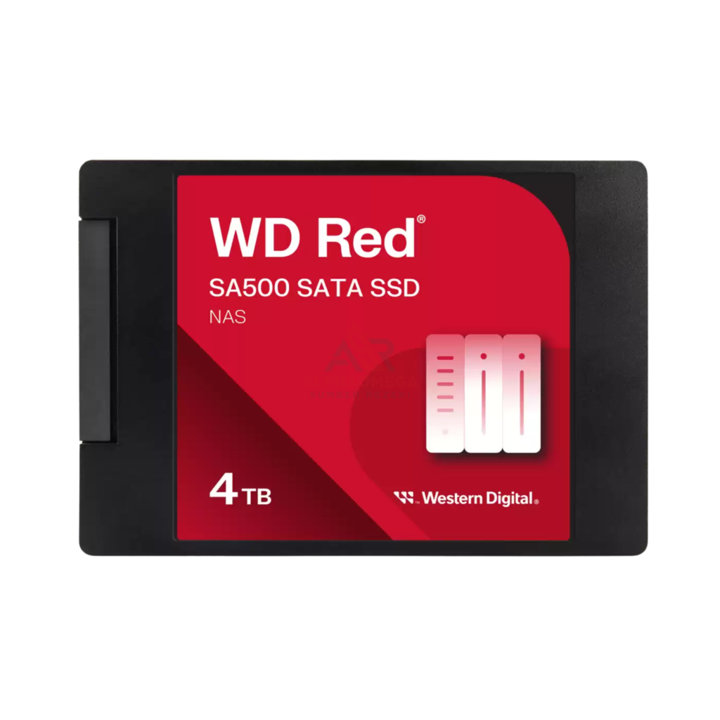 WD Red SA500 NAS SATA 2.5 Inch SSD 4TB SR560/SW520MB/s Original
