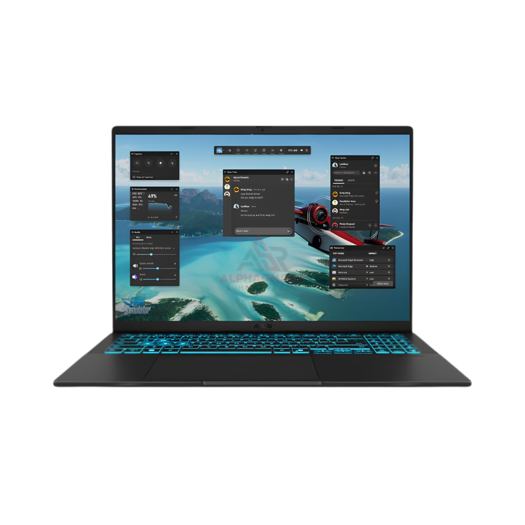 ASUS GAMING V16 / CORE I5-210H / RTX4050 6GB / 16GB / 512GB / W11+OHS 2024 / 16.0WUXGA 144HZ / MATTE BLACK -I5N55B6T-HM
