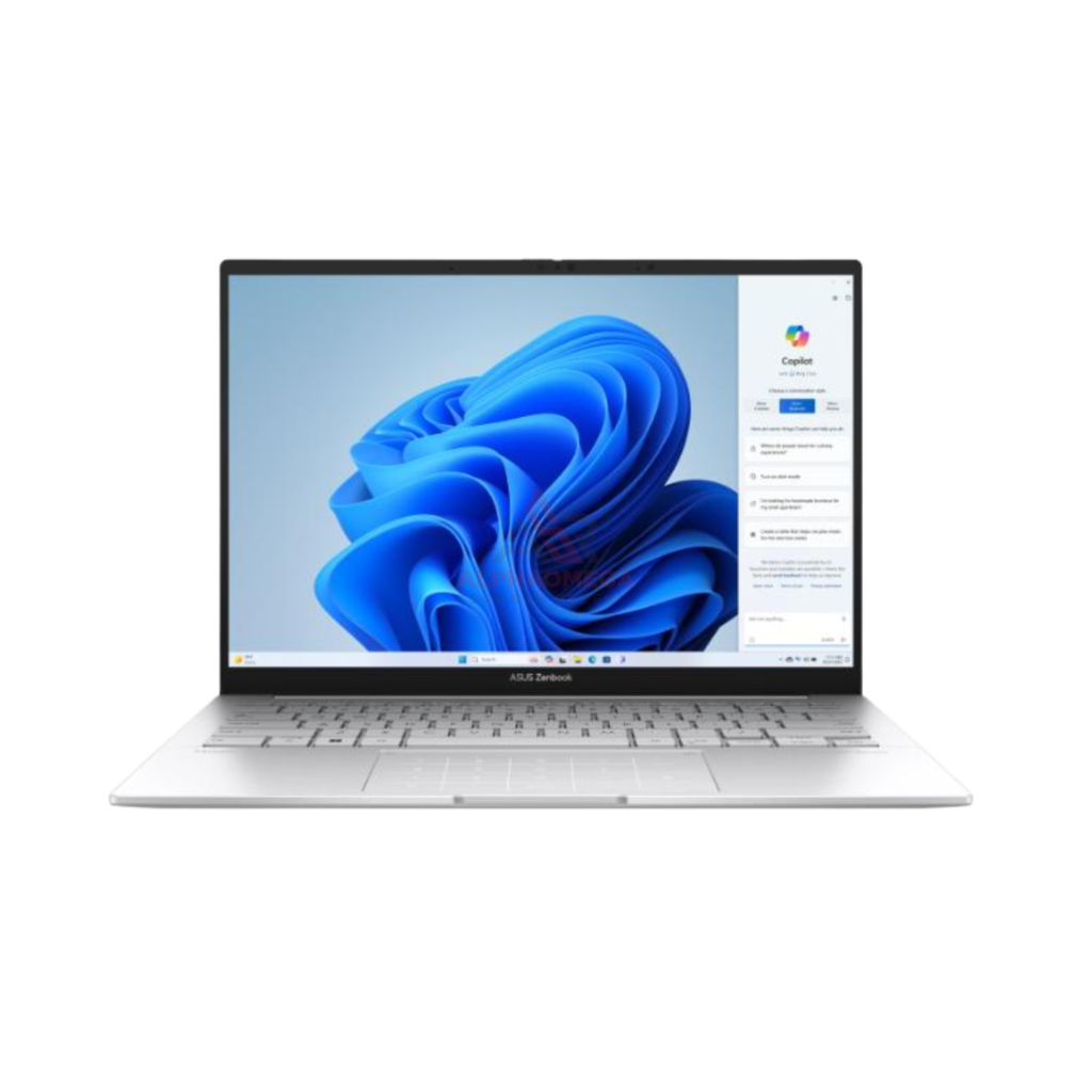 ASUS ZENBOOK 14 OLED TOUCH / ULTRA 7 255H / 32GB / 1TB / W11+OHS 2024 / 14.0WUXGA OLED / FOGGY SILVER -OLED7314TM