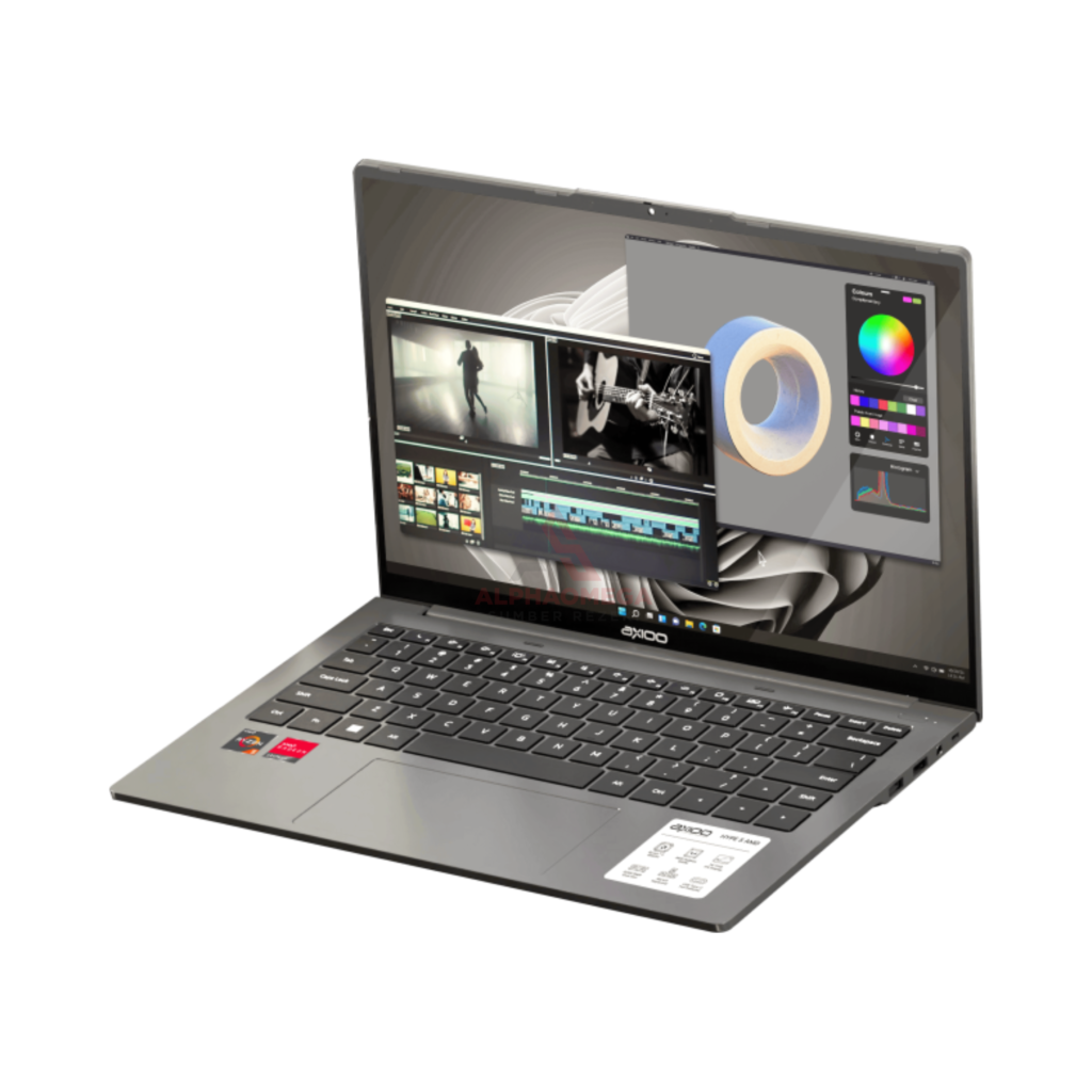 AXIOO HYPE 5 AMD X6 / AMD RYZEN 5 6600H / 16GB / 512GB SSD / 14.0" FHD+ IPS / BACKLIT / HDMI / WINDOWS 11 / GREY