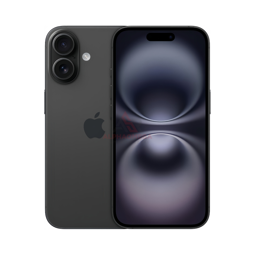 Apple iPhone 16 128GB Black Garansi Resmi TAM
