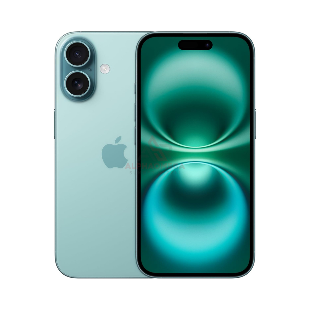 Apple iPhone 16 128GB Teal Garansi Resmi TAM