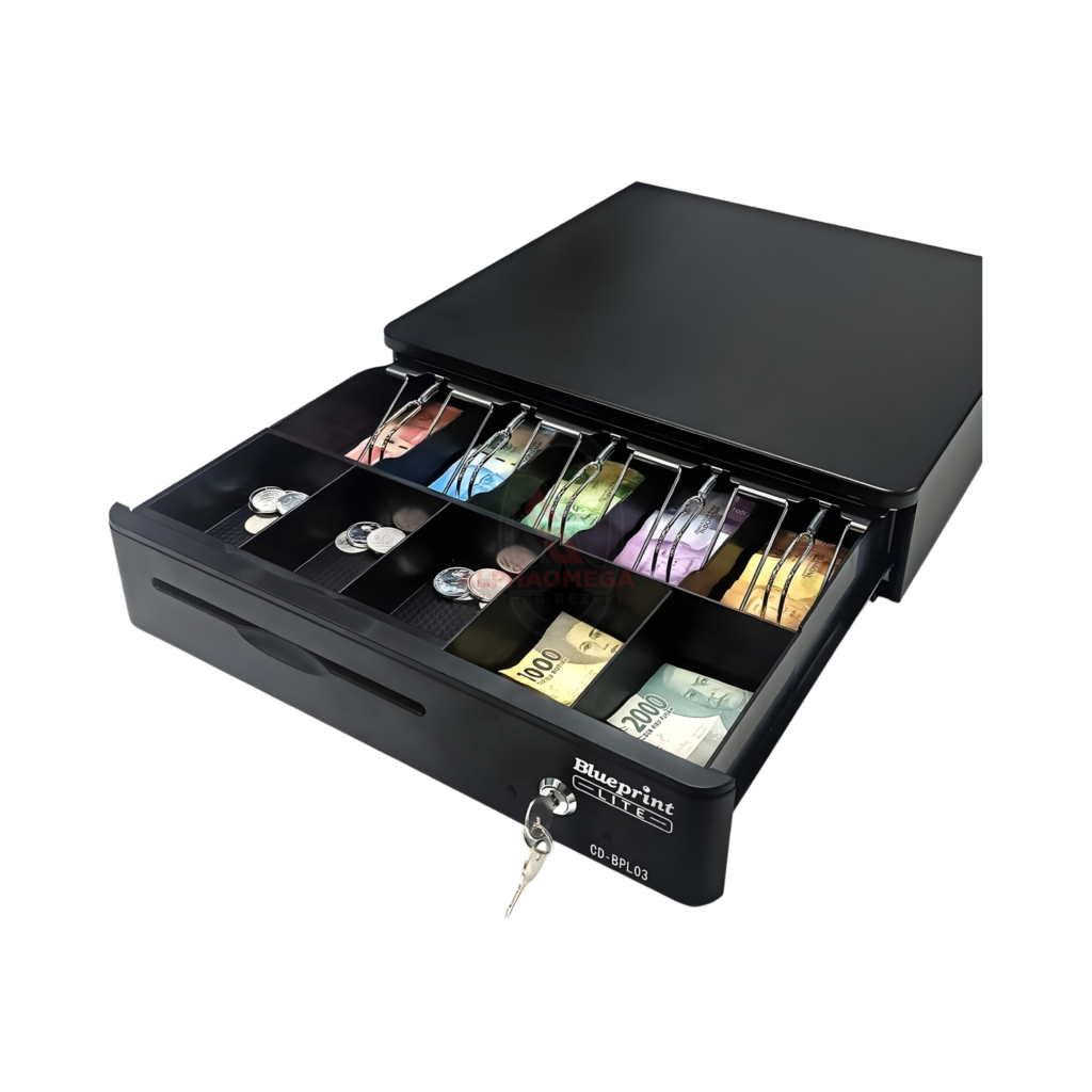 BLUEPRINT LITE Cash Drawer RJ11 Laci Kasir CD-BPL03 405x400x88/100mm