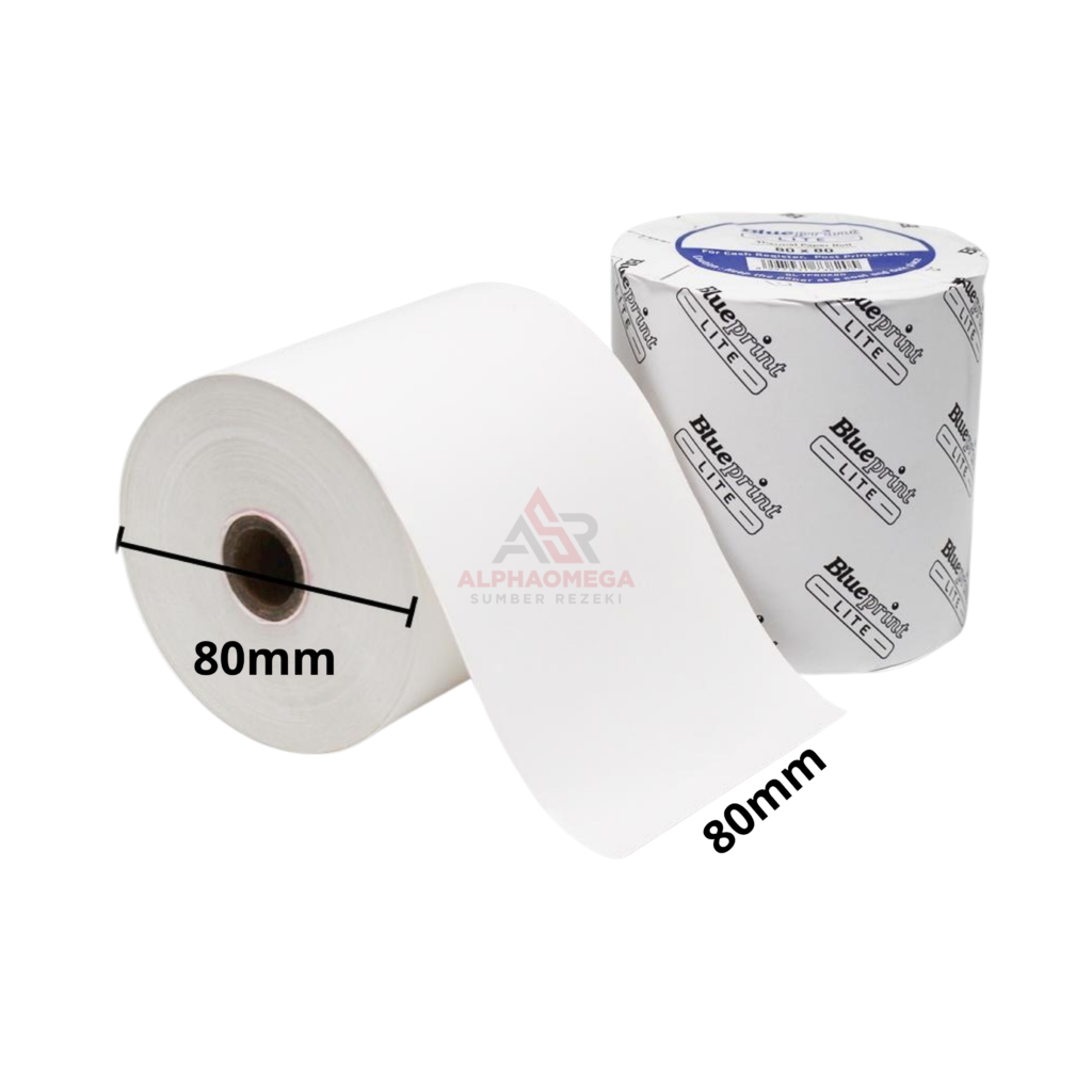 BLUEPRINT Lite Paper Roll Thermal 80x80 Kertas Thermal Printer Kasir POS