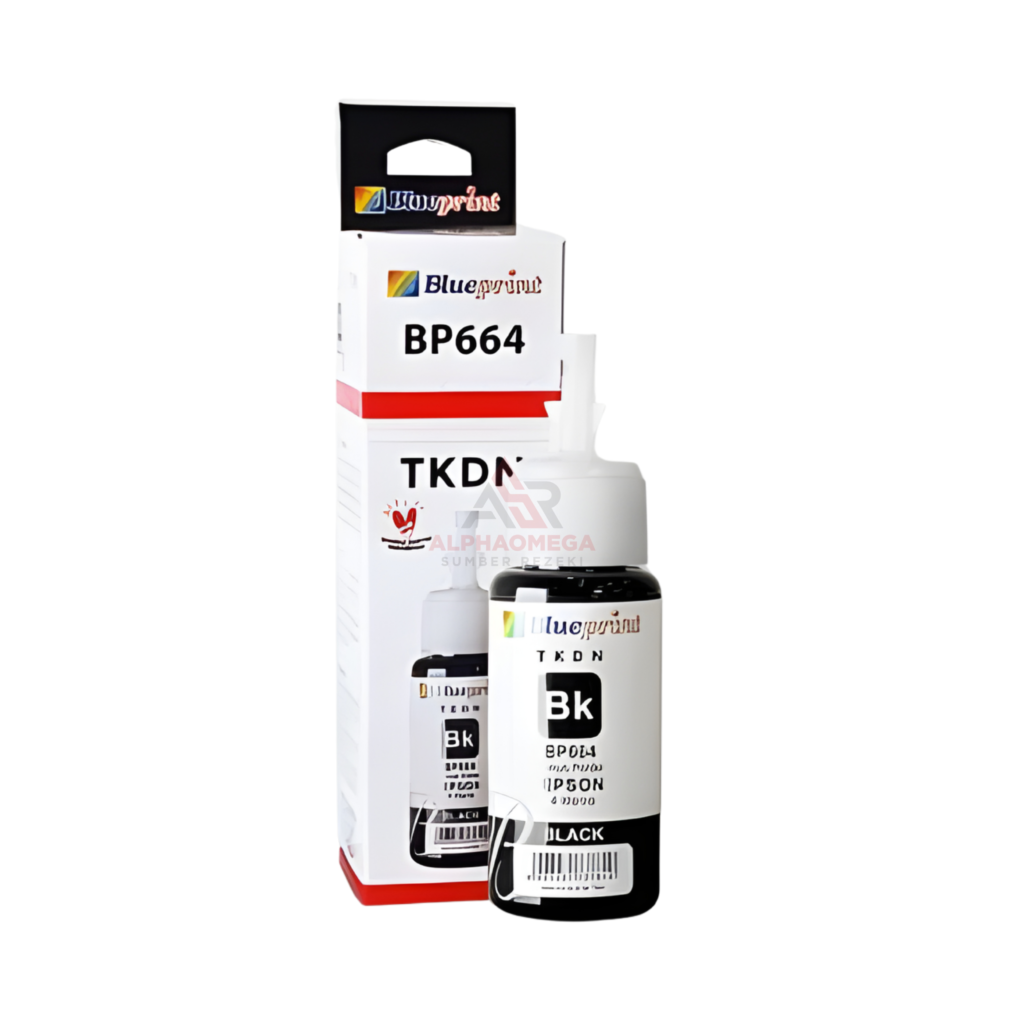 BLUEPRINT Tinta Epson BP664 Black Dye Ink 70ml Original Printer Epson