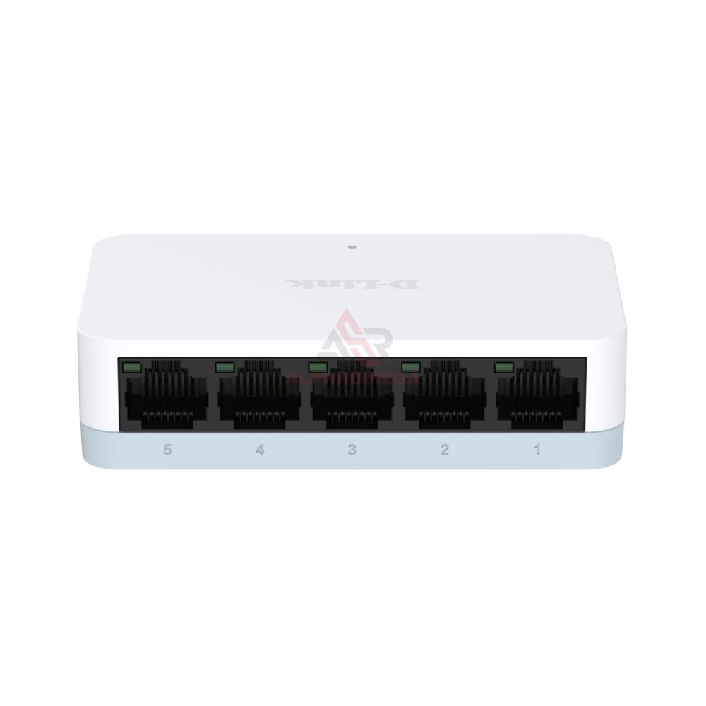 D-LINK SWITCH 5 PORT DES-1005C Fast Ethernet Unmanaged Switch 10/100Mbps Plug & Play