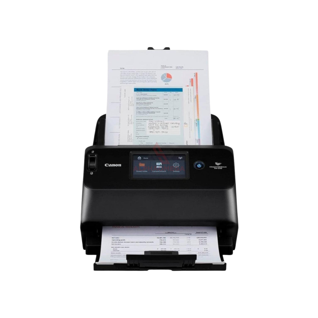 Canon imageFORMULA DR-S150 Network Desktop Scanner (45ppm, WiFi, LAN, 4.3" Touchscreen)