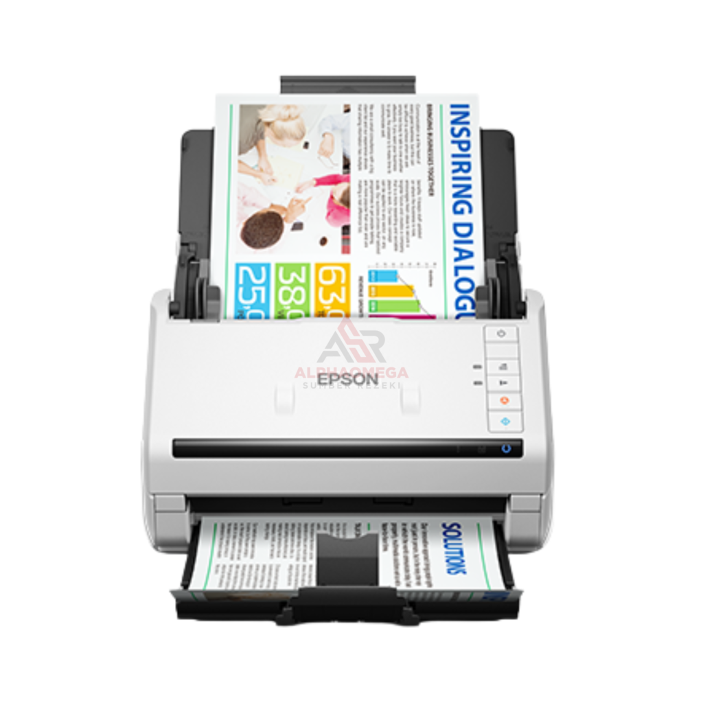 Epson WorkForce DS-530II A4 Sheet-fed Duplex Document Scanner 35ppm 70ipm TKDN