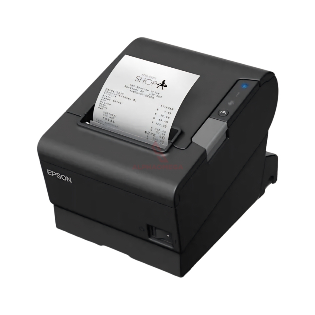 Epson TMT-88VII-512 High-Performance Thermal Receipt Printer (USB + Serial + LAN)