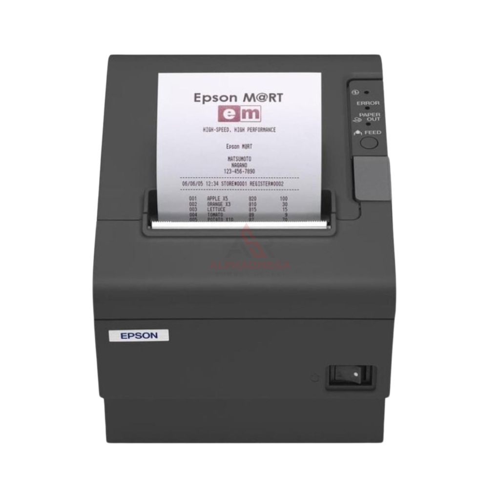 Epson TM-T88VII-522 High-Performance Thermal Printer (USB + Parallel + LAN)