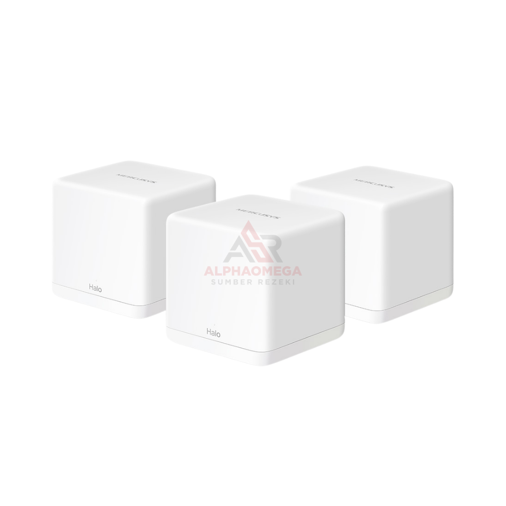 MERCUSYS Halo H30G 3-Pack Mesh WiFi System Router Mesh WiFi AC1300 3 Pack