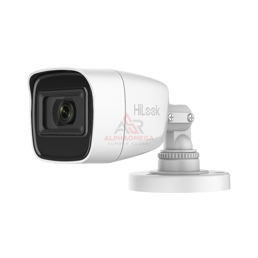 HILOOK Camera Outdoor THC-B120-PS 2MP Audio HD CCTV Bullet Camera Infrared Night Vision