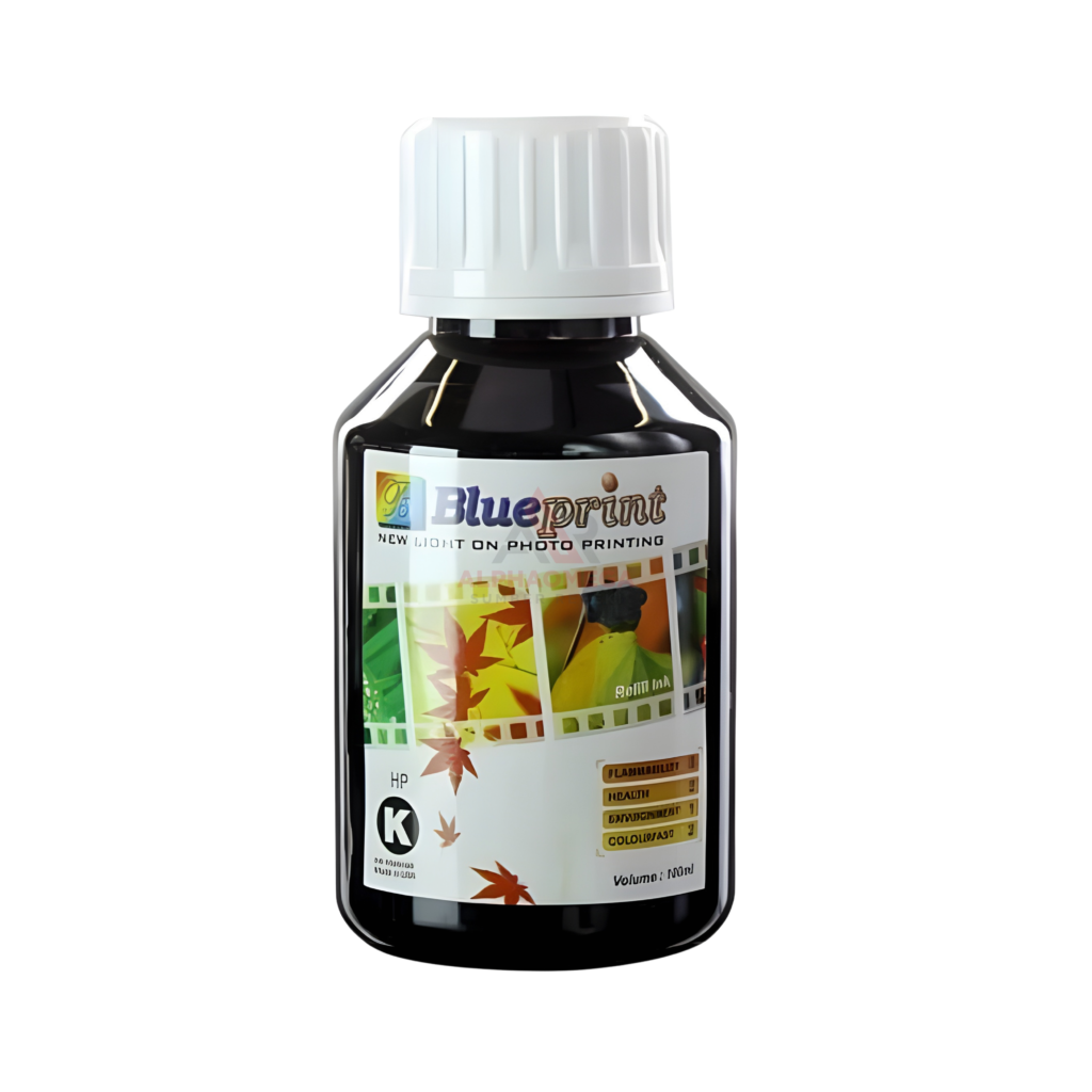 BLUEPRINT Tinta HP Black Dye Ink 100ml Water Base Printer HP