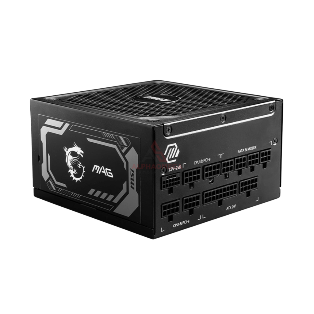 MSI MAG A1000GL PCIE5 1000W 80+ Gold Full Modular Original Garansi Resmi