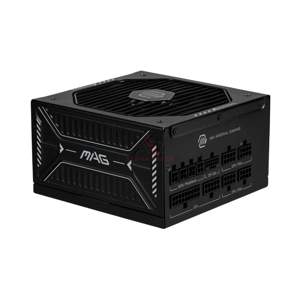MSI MAG A1000GLS PCIE5 1000W 80+ Gold ATX 3.1 Fully Modular Power Supply PSU - Garansi Resmi Original