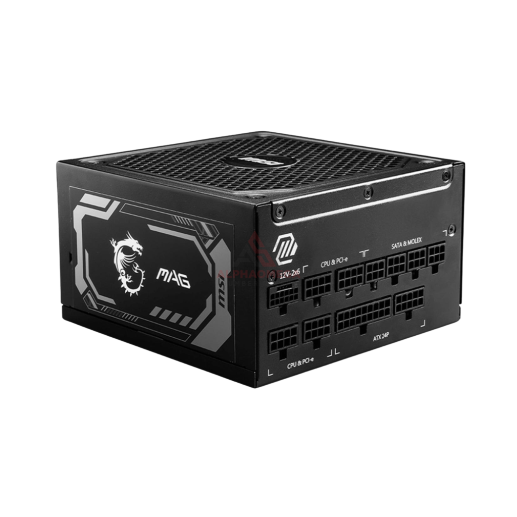 MSI MAG A1250GL PCIE5 1250W 80 Plus Gold Full Modular PSU Original Garansi Resmi Indonesia