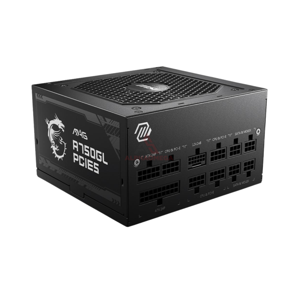 MSI MAG A750GL PCIE5 750W 80+ Gold Full Modular Original Garansi Resmi
