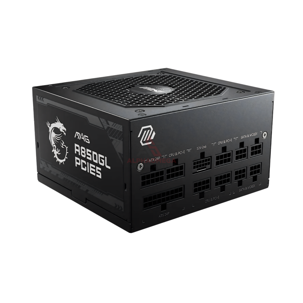 MSI MAG A850GL PCIE5 850W 80+ Gold Full Modular Original Garansi Resmi