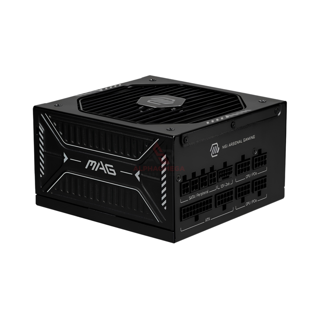 MSI MAG A850GLS PCIE5 850W 80+ Gold ATX 3.1 Fully Modular Power Supply PSU