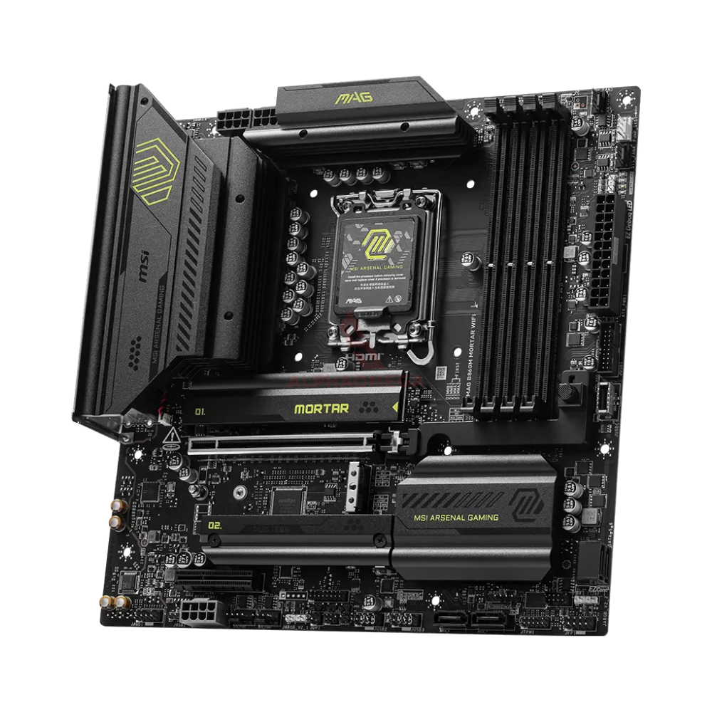 MSI MAG B860M MORTAR WIFI mATX Motherboard Intel
