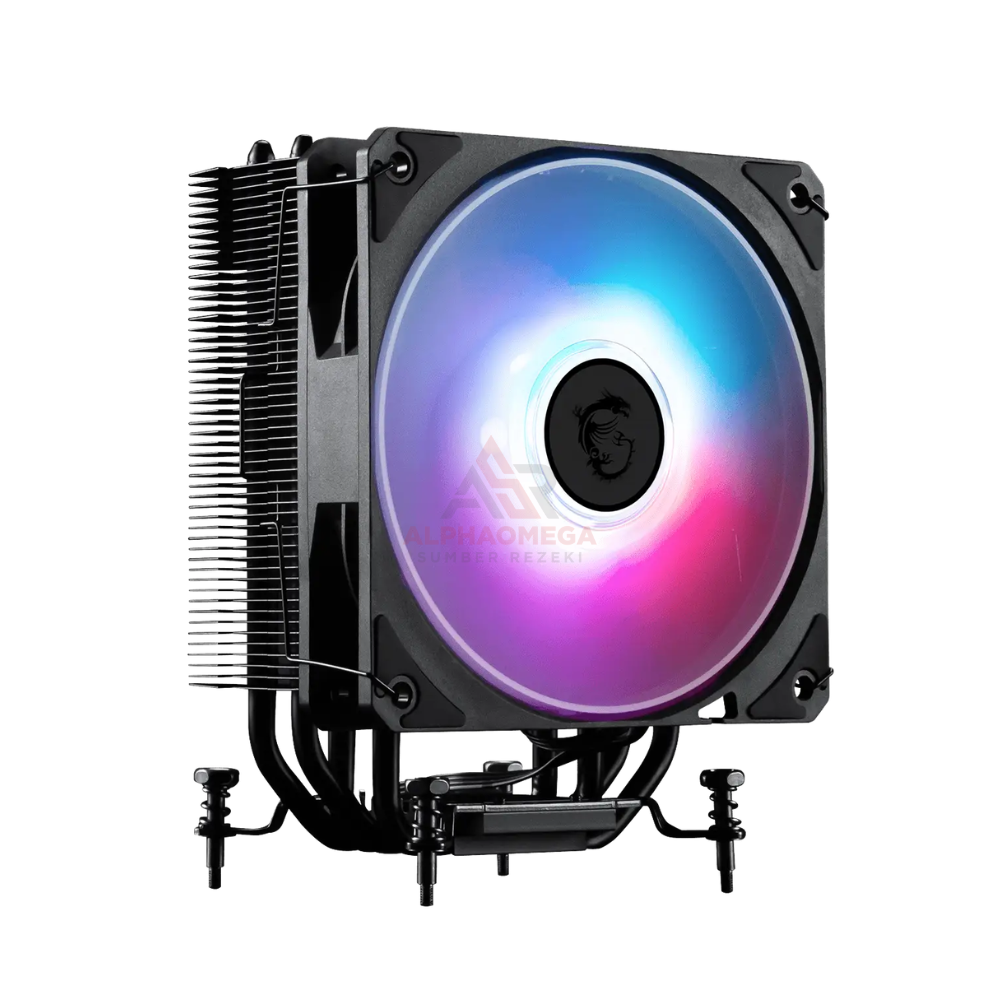 MSI MAG COREFROZR AA13 BLACK Air CPU Cooler ARGB Tower Cooler LGA1700 AM5 BARANG ORI GARANSI RESMI