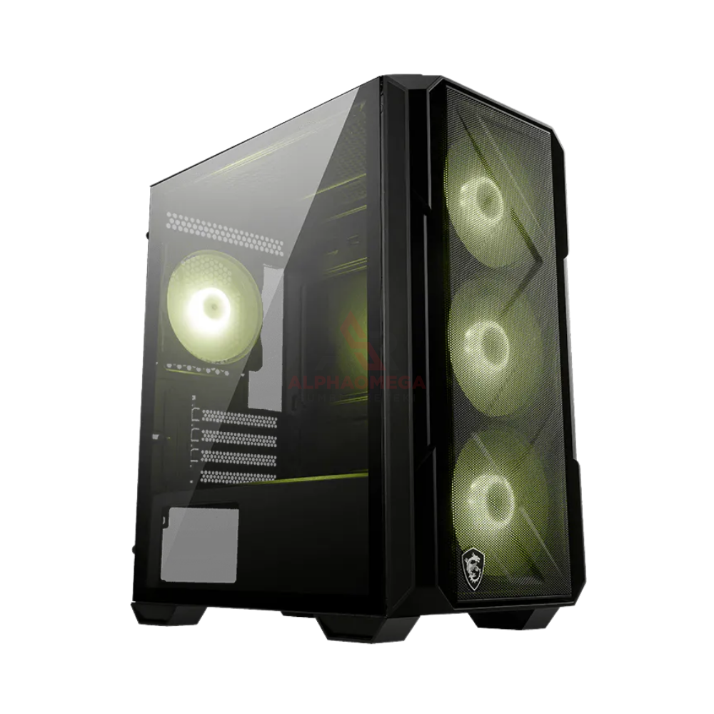 MSI MAG FORGE M120R AIRFLOW Micro ATX Gaming Case Tempered Glass ARGB Airflow Gaming Case GARANSI RESMI INDONESIA