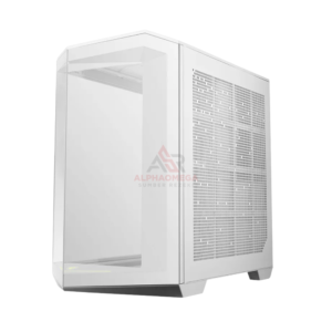MSI MAG PANO 100L PZ WHITE Mid Tower Gaming Case Panoramic Tempered Glass ATX White Gaming Case GARANSI RESMI INDONESIA