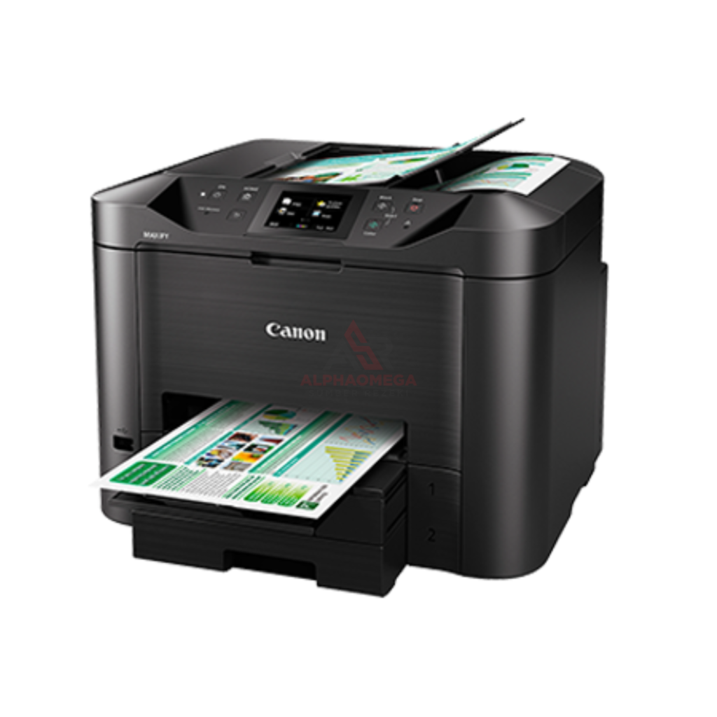 Canon MAXIFY MB5470 Wireless All-in-One Business Inkjet Printer (Print, Scan, Copy, Fax, ADF, Duplex, LAN)