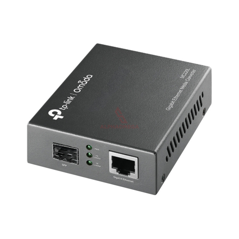TP-Link MC220L Gigabit SFP Media Converter Omada Fiber to Ethernet Converter BARANG ORI GARANSI RESMI GARANSI RESMI INDONESIA