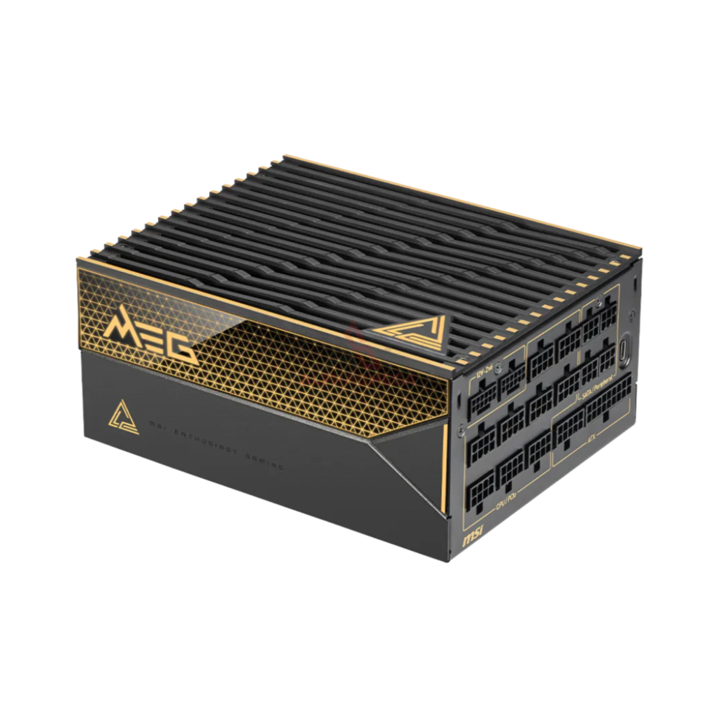 MSI MEG Ai1600T PCIE5 1600W 80+ Titanium Fully Modular Power Supply PSU - Garansi Resmi Original