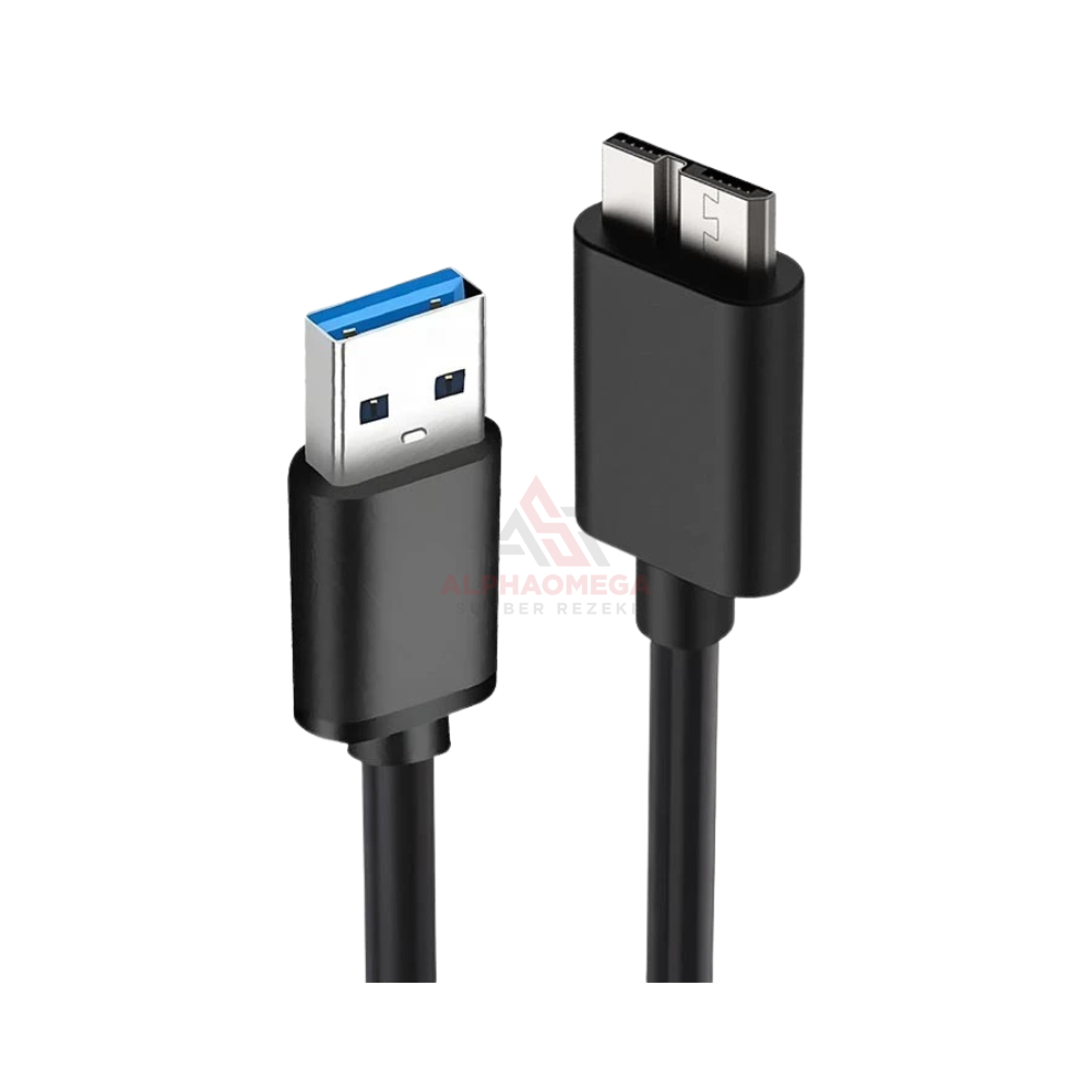 PROFFTECH CABLE USB HARDISK 3.0 1.5M Original Garansi Resmi Indonesia – Kabel Data Hardisk External SuperSpeed Transfer Cepat dan Stabil