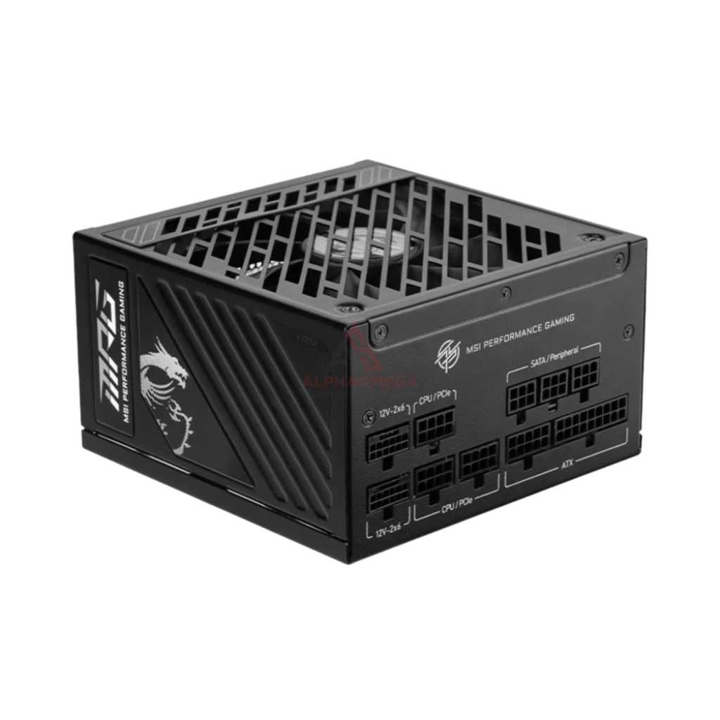 MSI MPG A850GS PCIE5 850W 80+ Gold ATX 3.1 Fully Modular Power Supply PSU - Garansi Resmi Original