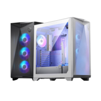 MSI MPG GUNGNIR 300R AIRFLOW WHITE Mid Tower Gaming Case ATX Tempered Glass High Airflow Premium White GARANSI RESMI INDONESIA