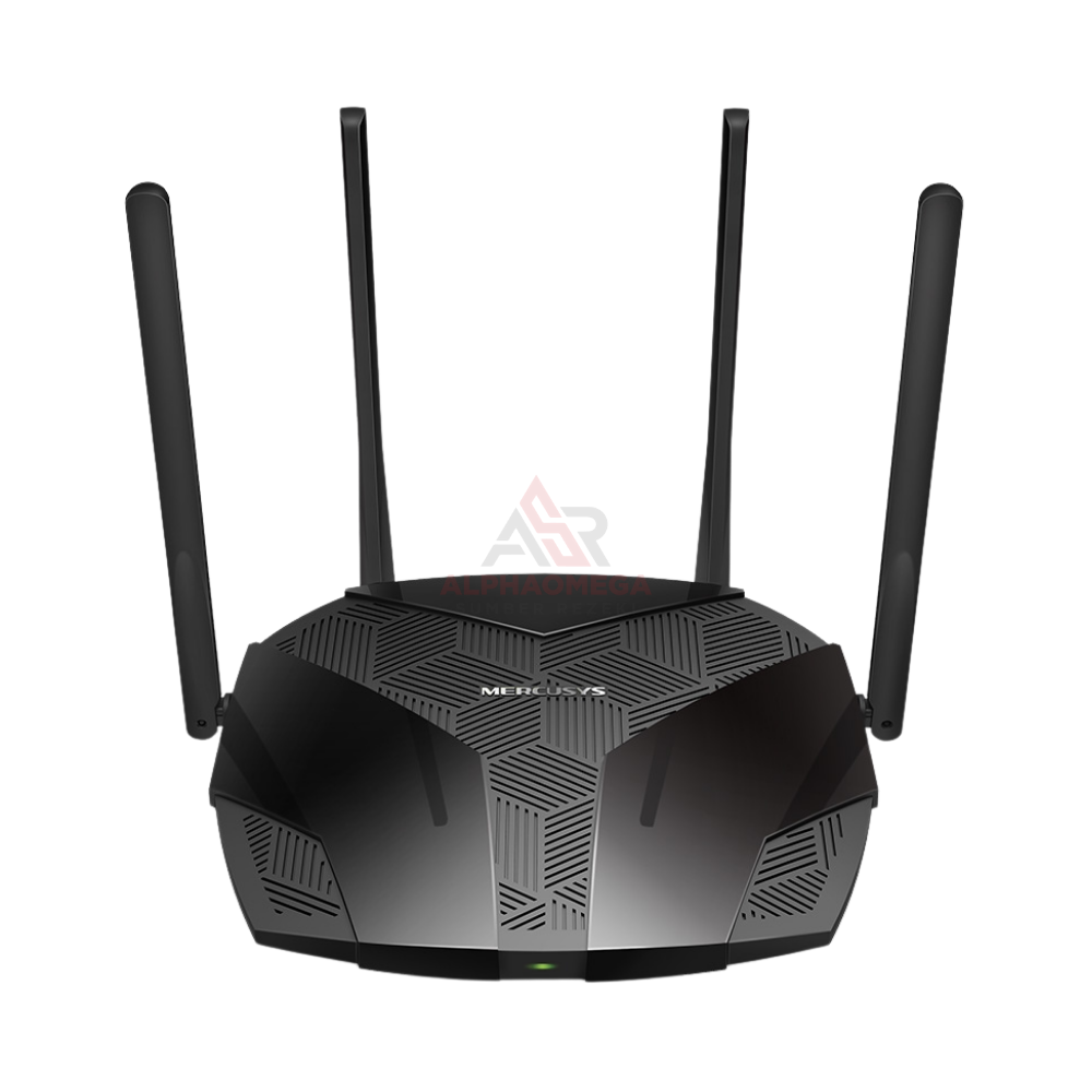 Mercusys MR80X AX3000 WiFi 6 Dual Band Router Router WiFi 6 AX3000 Dual Band HE160 EasyMesh WPA3