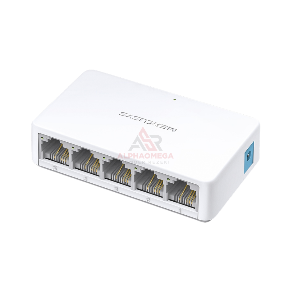 MERCUSYS MS105 5-Port Desktop Switch Switch LAN 5 Port Desktop