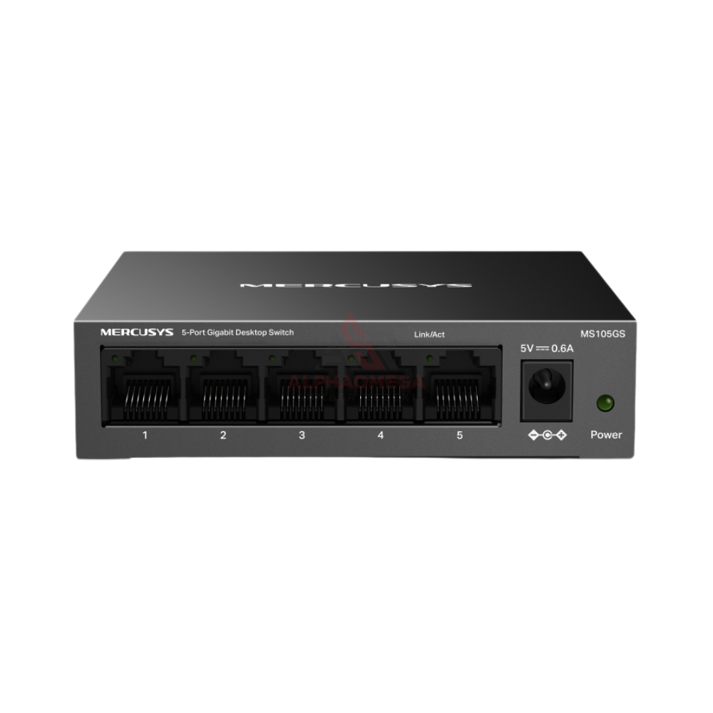 Mercusys MS105GS Desktop Switch 5-Port Gigabit Switch Gigabit 5 Port Desktop