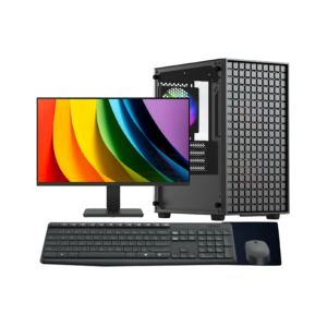 PC Rakitan Intel Core i3 2100f RAM 16GB SSD 512GB NVMe RTX3050 6GB Monitor 22"