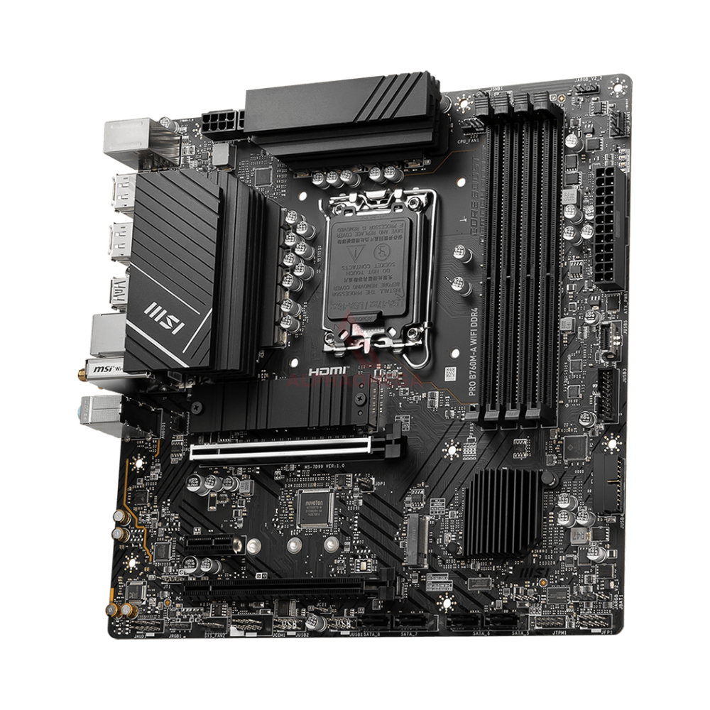 MSI PRO B760M-A WIFI DDR4 mATX Motherboard Intel