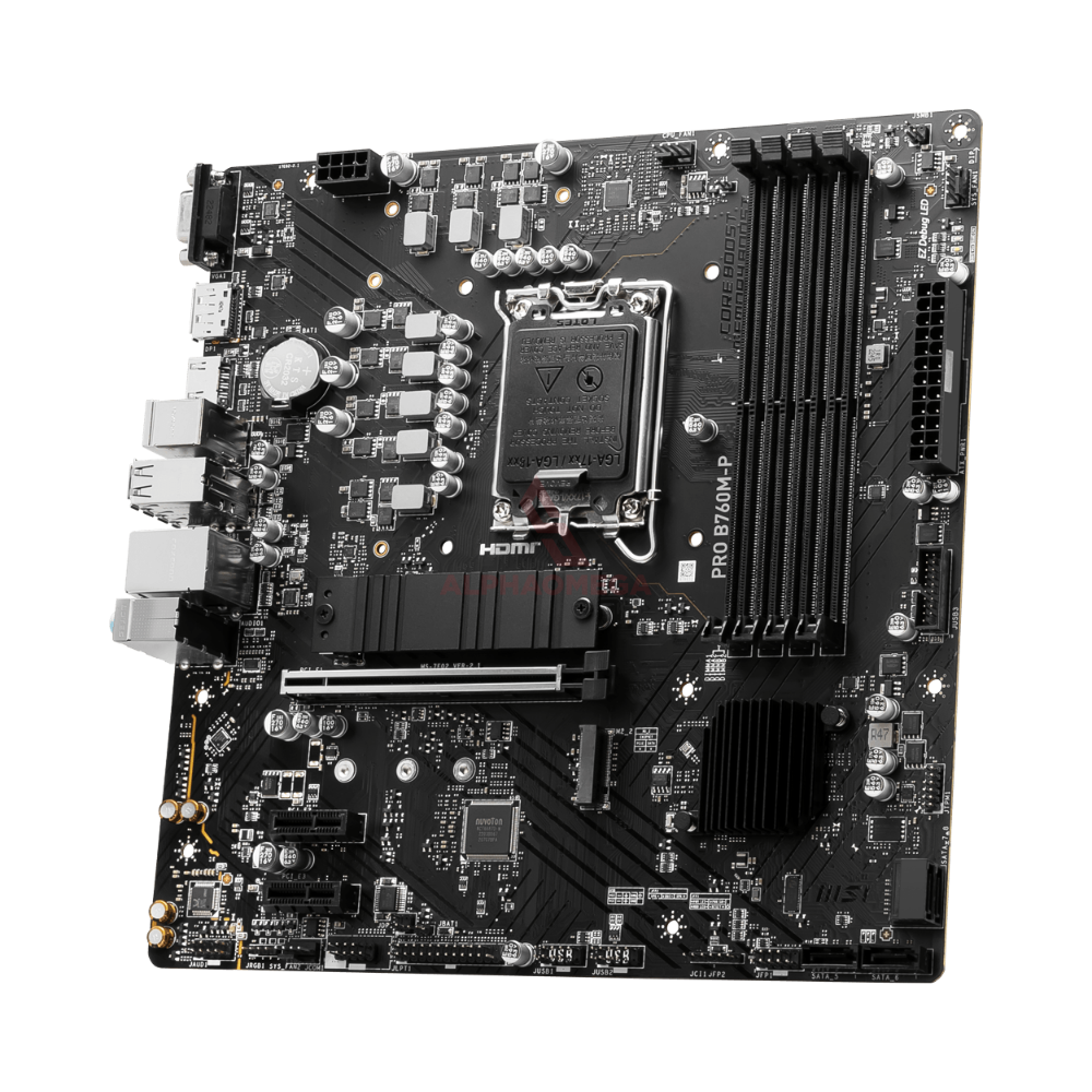MSI PRO B760M-P DDR5 mATX Motherboard Intel