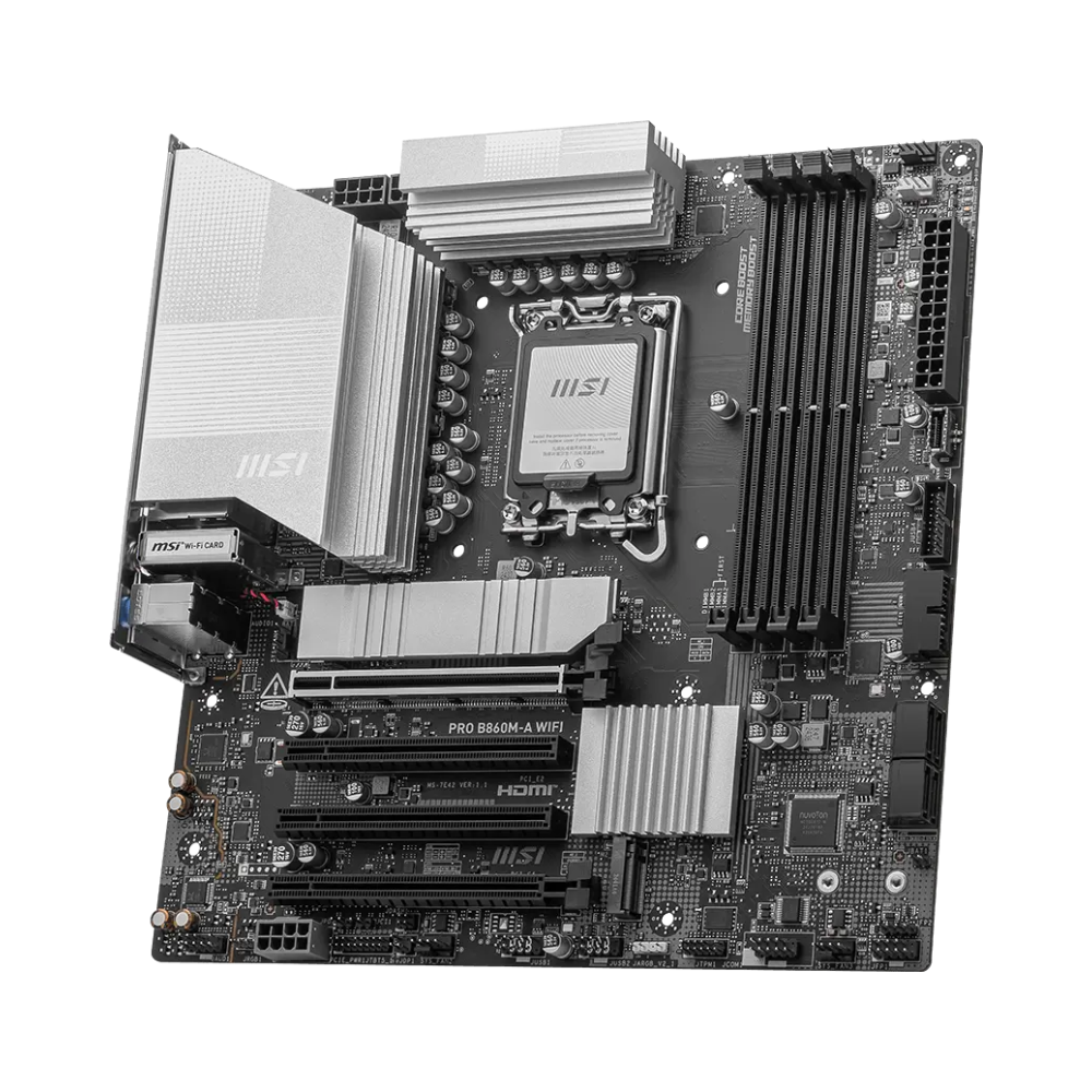 MSI PRO B860M-A WIFI7 DDR5 mATX Motherboard Intel