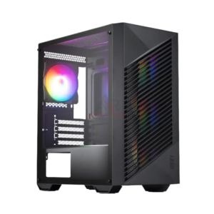 MSI PRO FORGE M050A Micro ATX Mini Tower Case Office Gaming Tempered Glass Compact Case GARANSI RESMI INDONESIA