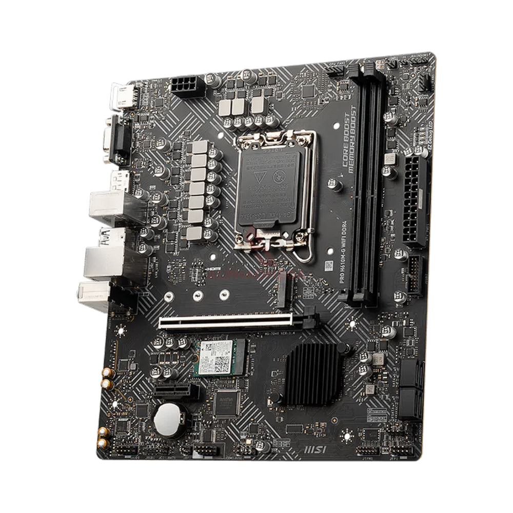 MSI PRO H610M-G WIFI DDR4 mATX Motherboard Intel