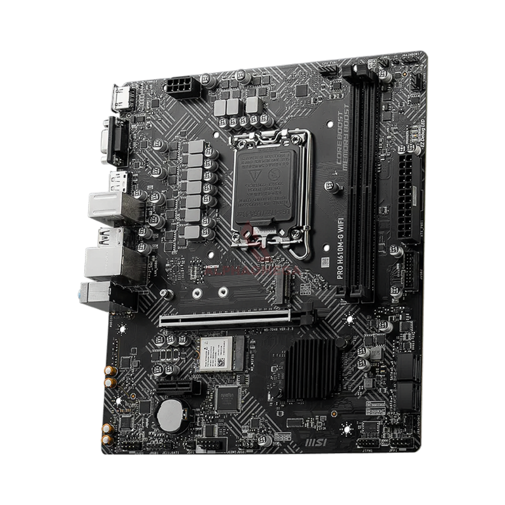 MSI PRO H610M-G WIFI DDR5 mATX Motherboard Intel