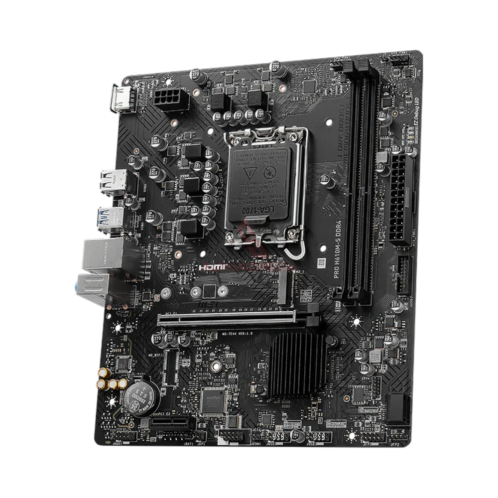 MSI PRO H610M-S DDR4 mATX Motherboard Intel